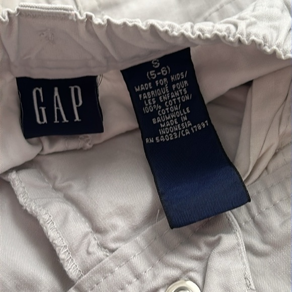 Gap vintage light stone khaki adjustable waist cargo shorts - Picture 7 of 9
